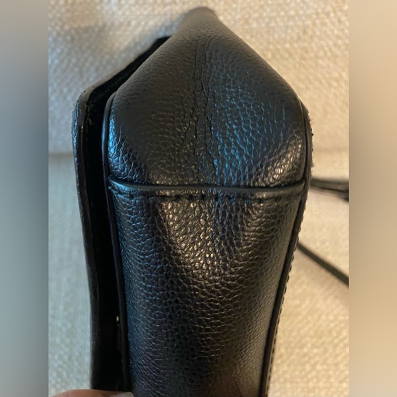Kate Spade Black Saffiano Leather Mini Crossbody Bag good used condition - Picture 6 of 16